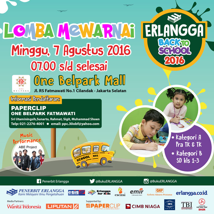 erlangga coloring contest